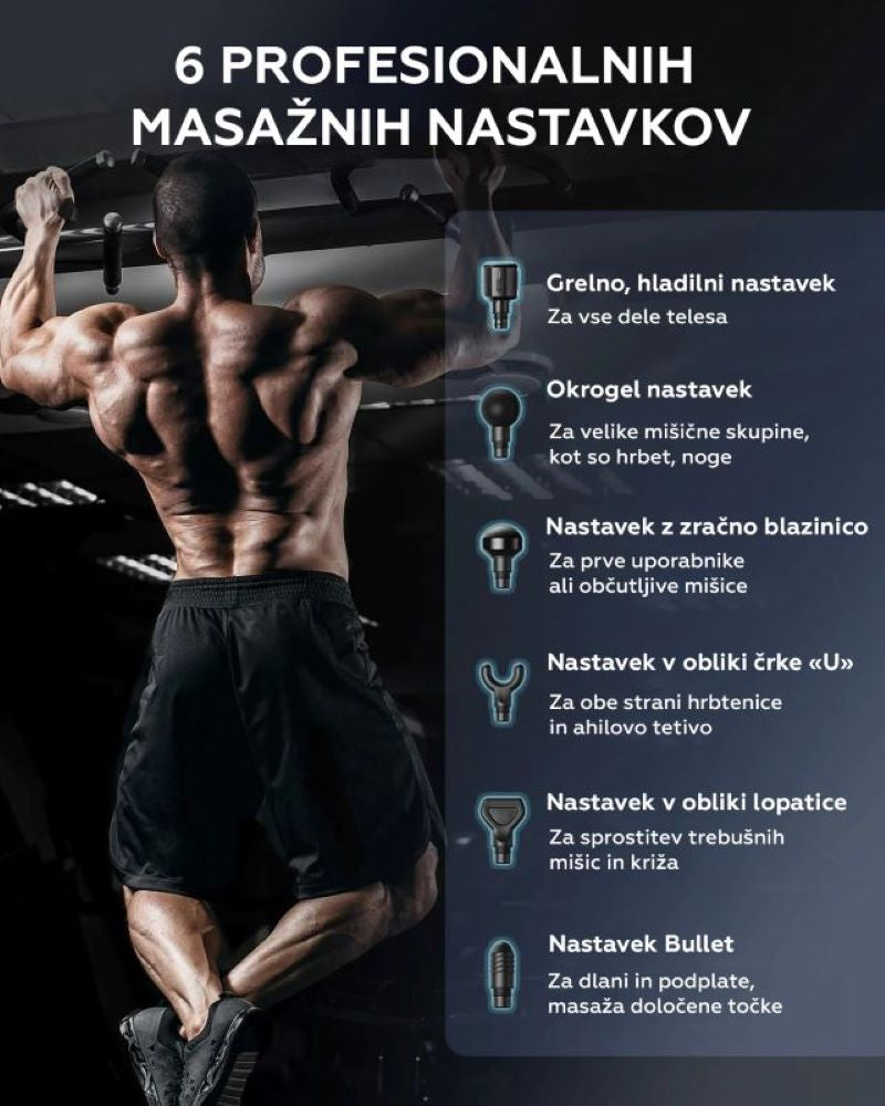 RENPHO masažna pištola Power C001SH-BK