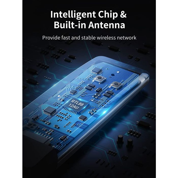 Ugreen USB WiFi adapter AC1300, 1300Mbps 802.11 Dual Band