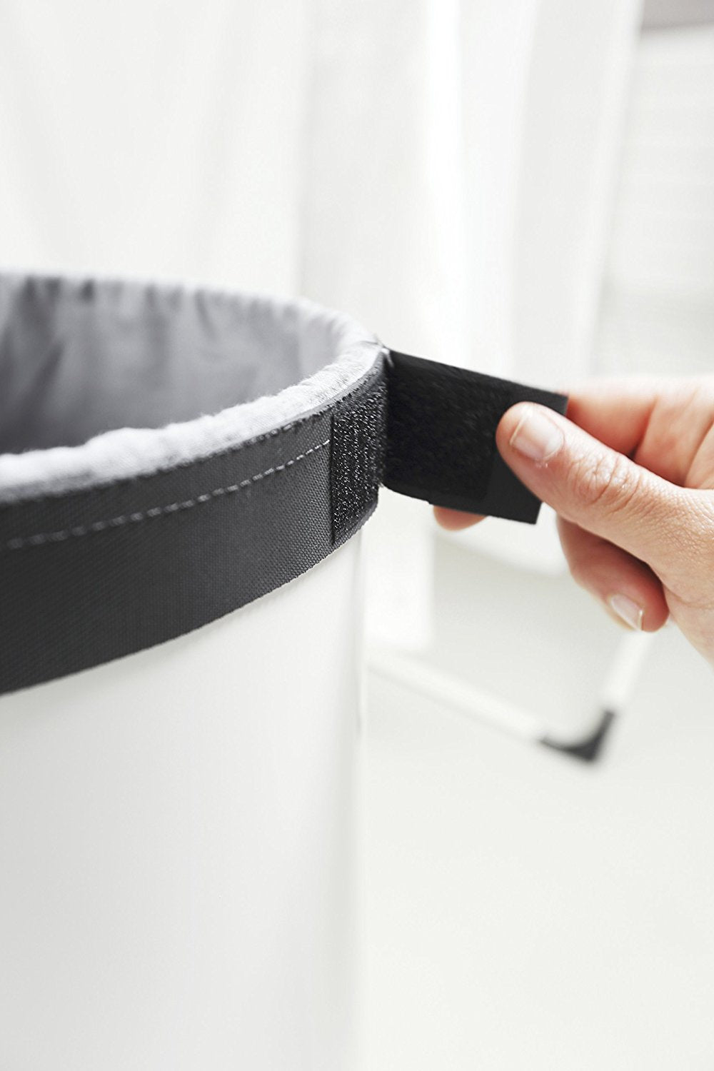 Brabantia koš za perilo 60L okrogel, bel