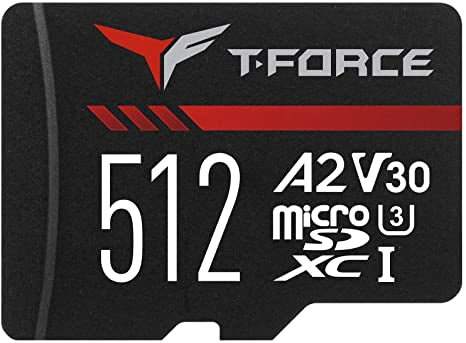 Teamgroup Gaming A2 512GB MicroSD UHS-I U3 V30 100/90MB/s spominska kartica