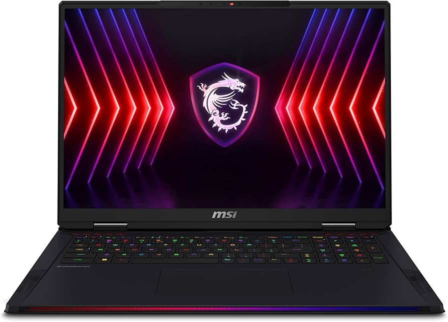 Prenosnik MSI Titan 18 HX i9-14900HX, 64GB, 4TB, Windows 11 Home, RTX 4090, 120Hz