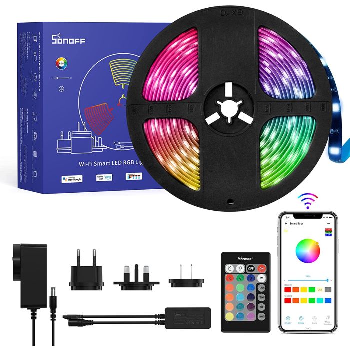 SONOFF L2 5M RGB LED Wi-Fi trak