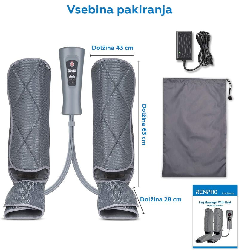 RENPHO zračni masažni aparat za noge