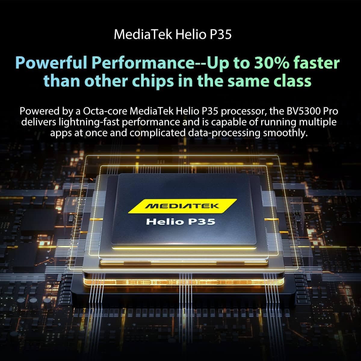 Blackview pametni robustni telefon BV5300 PRO 4/64GB, zelen