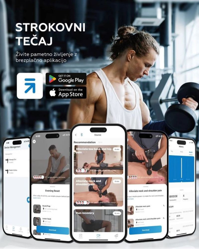 RENPHO masažna pištola Power C001SH-BK