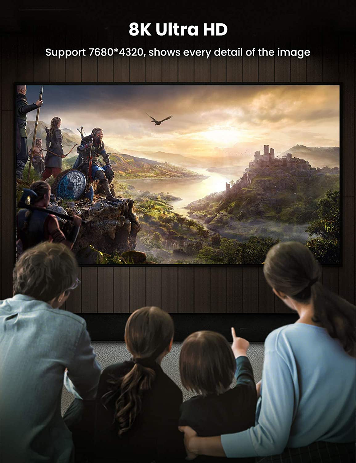 Ugreen DisplayPort 1.4 kabel 8K 2M - polybag