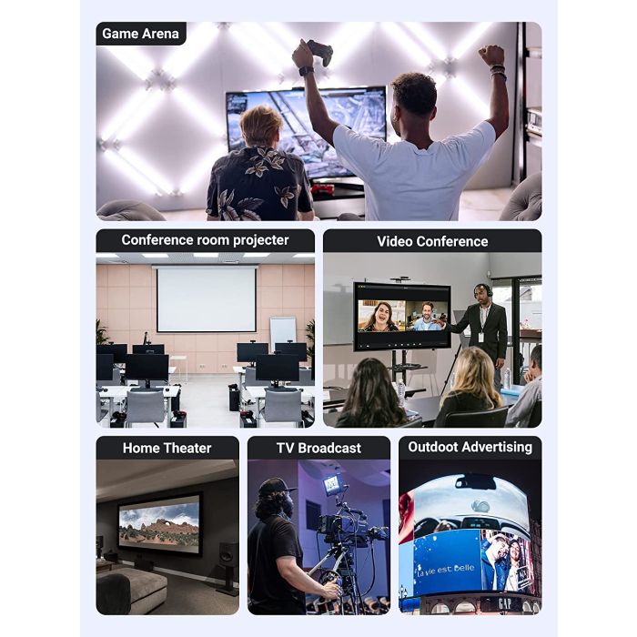 Ugreen 8K HDMI kabel 2.1 8K@60Hz 4K@120Hz, 2M - polybag