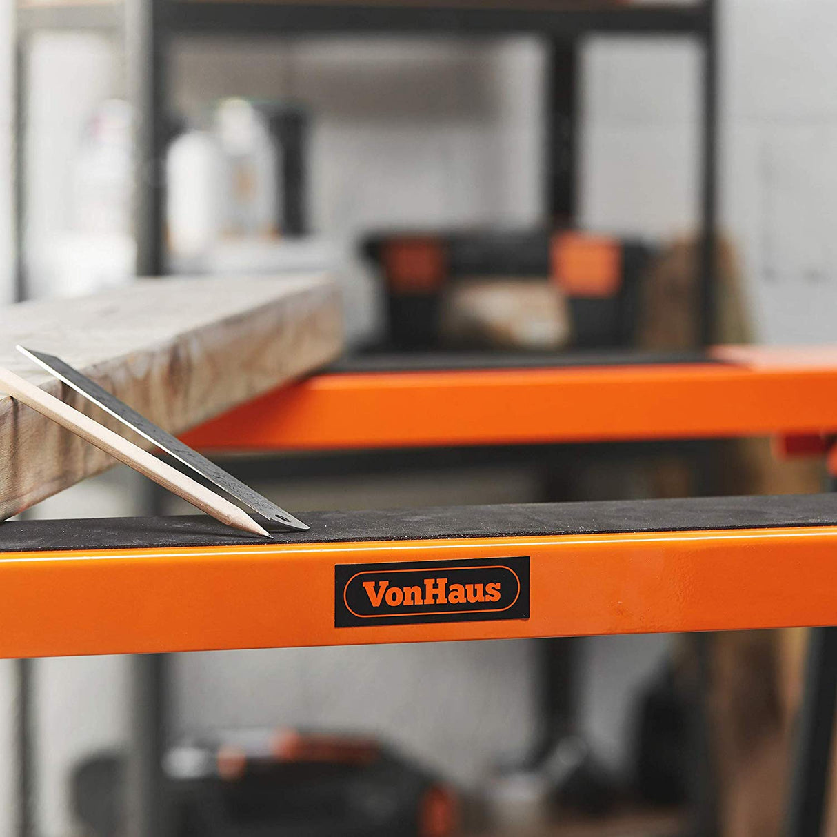 VonHaus zložljiva delovna koza 2 kos