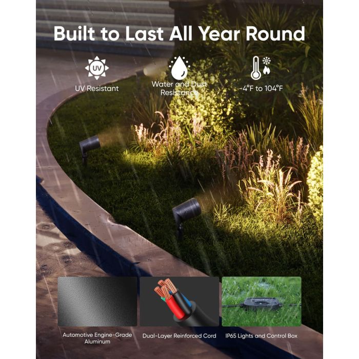 Anker Eufy zunanje okrasne RGB luči E10, 2-pack