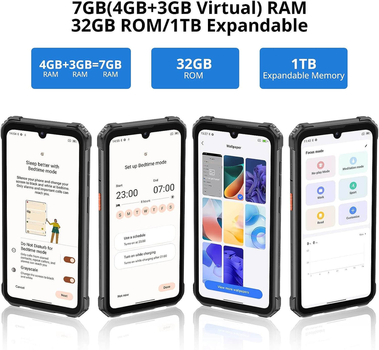 Blackview pametni robustni telefon BV5300 4/32GB, črn