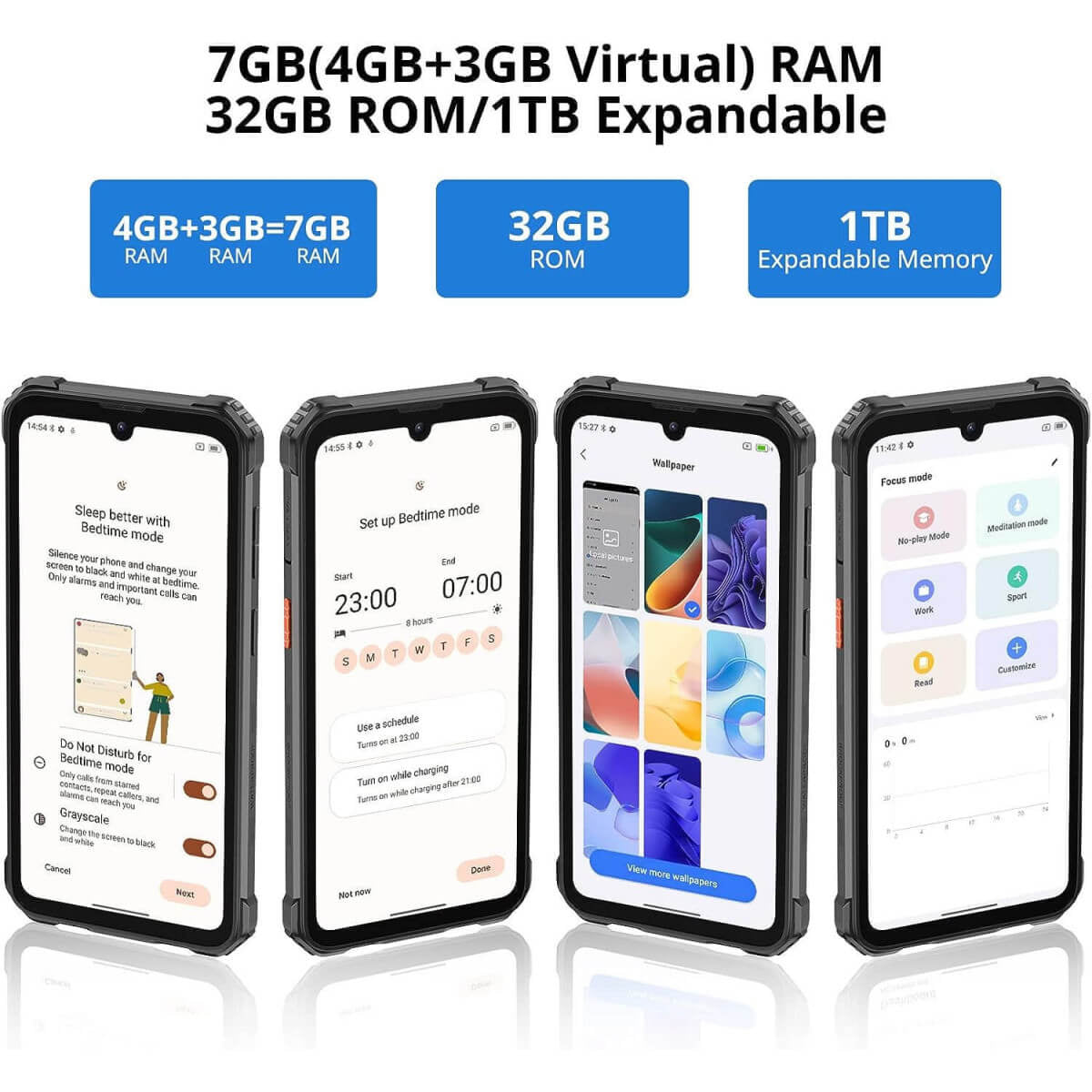 Blackview pametni robustni telefon BV5300 PLUS 8/128GB, oranžen