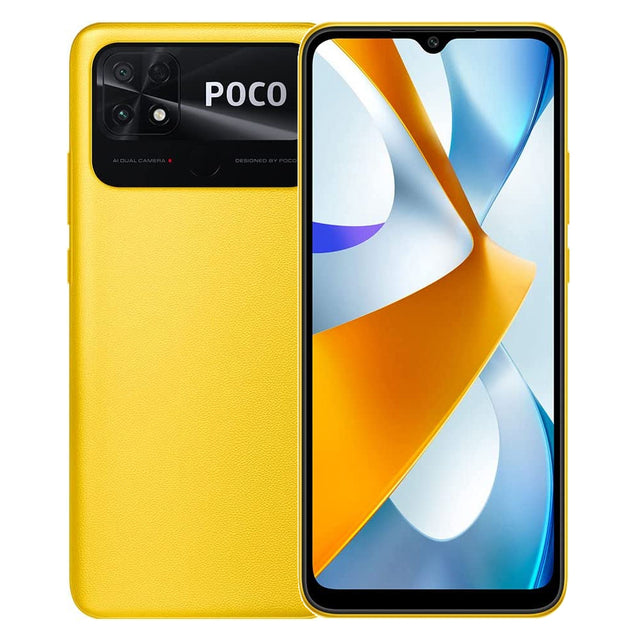 POCO C40 pametni telefon 3/32GB, rumen