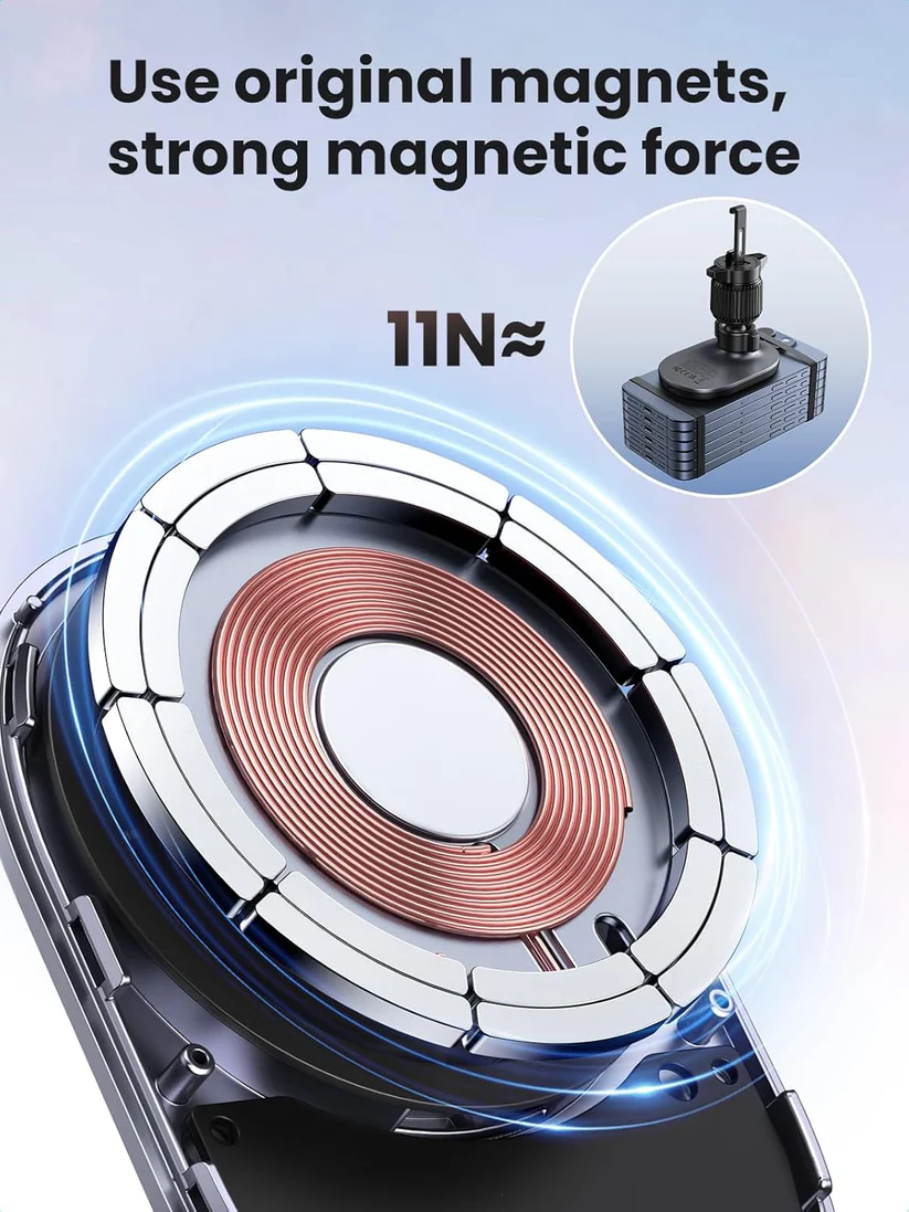 Ugreen Magsafe magnetno avtomobilsko stojalo in brezžični polnilnik