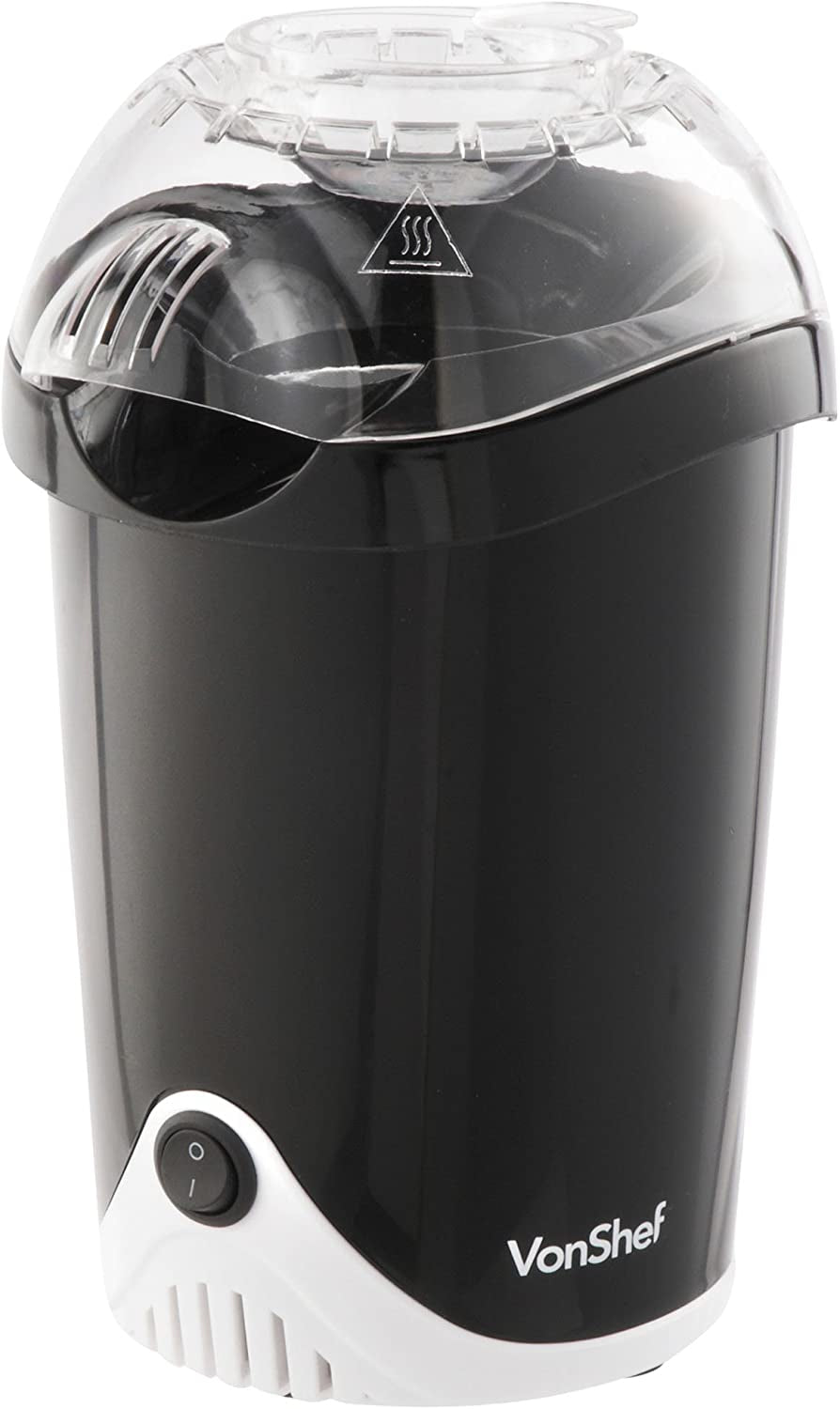 VonShef aparat za pripravo pokovke črn