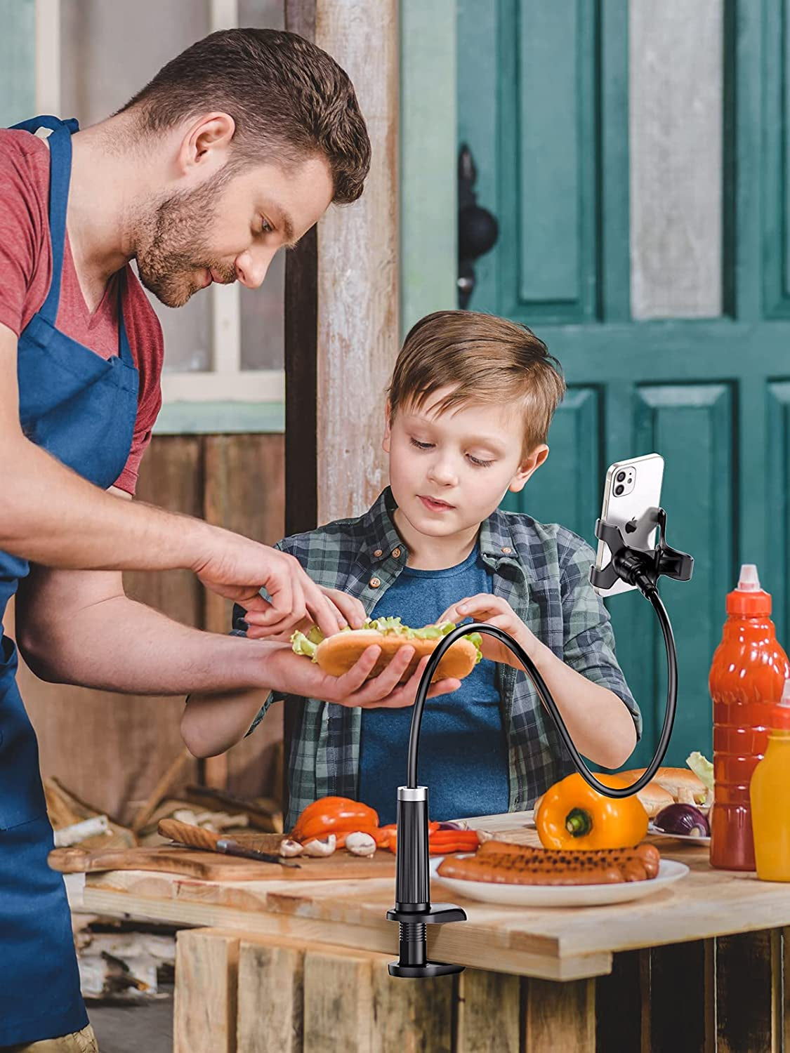 Ugreen držalo za telefon s sponko za pritrditev - 90cm