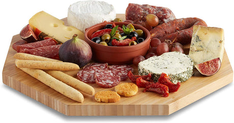 VonShef bambusova vrteča plošča Lazy Susan