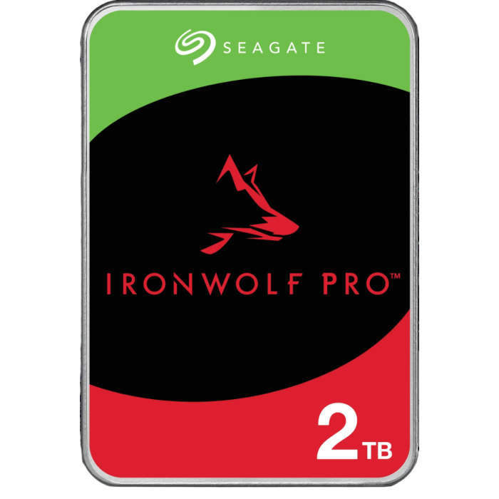 Seagate 2TB IronWolf PRO 3,5" SATA 6Gb/s 7200rpm 256MB HDD disk