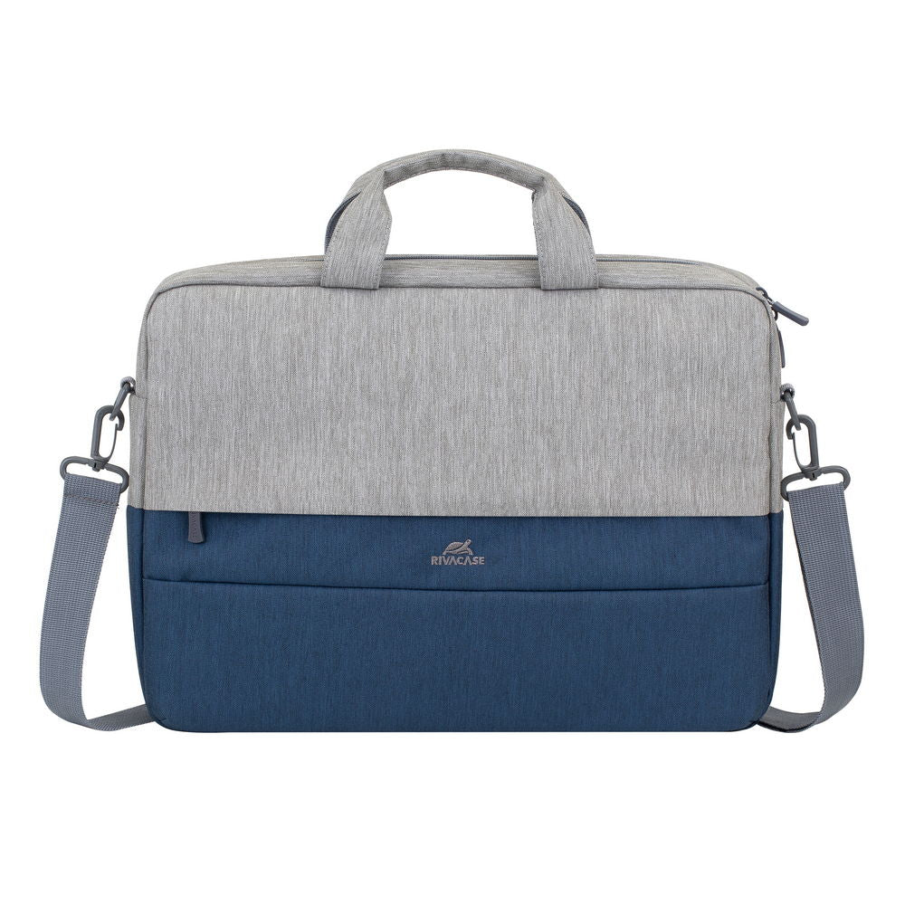 RivaCase torba za prenosnik 15.6" sivo-modra 7532