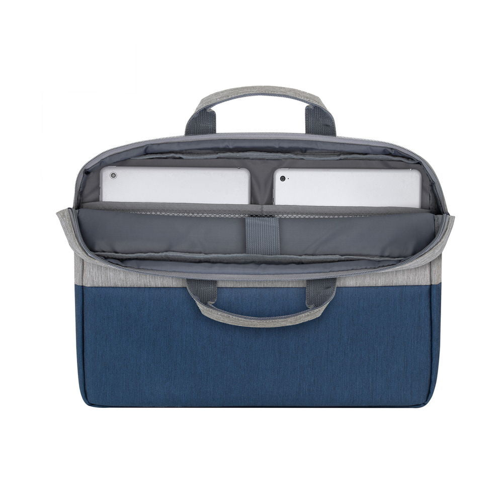 RivaCase torba za prenosnik 15.6" sivo-modra 7532
