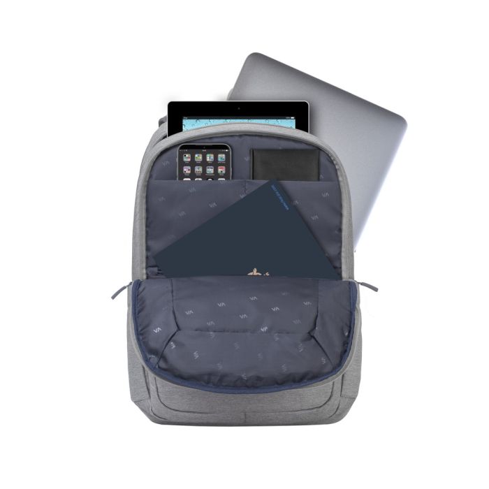 RivaCase ECO nahrbtnik za prenosnik 15.6 7760 siv