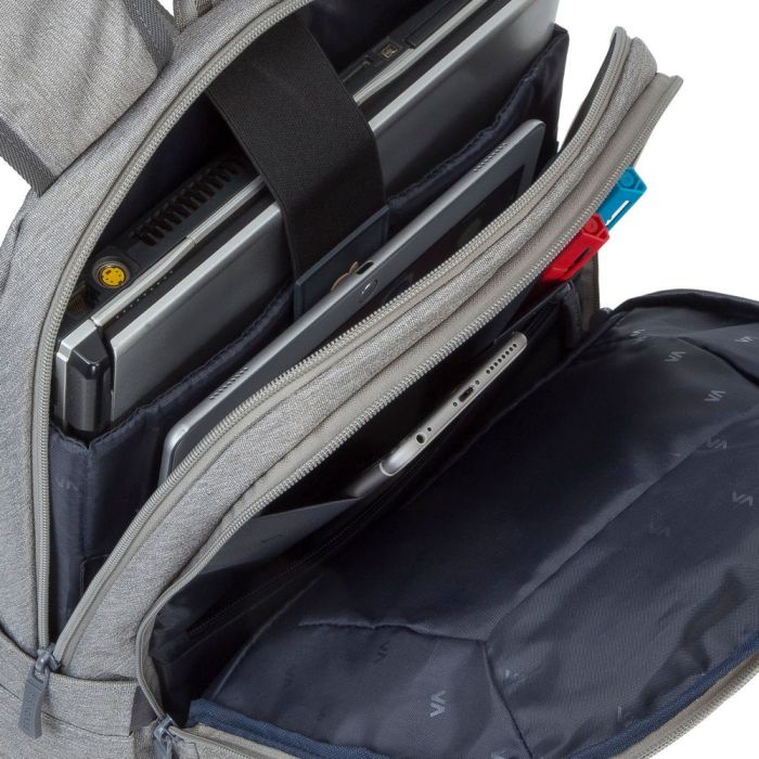 RivaCase ECO nahrbtnik za prenosnik 15.6 7760 siv
