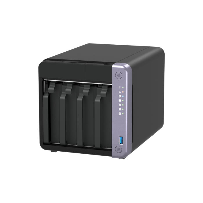 NAS strežnik za 4 diske 4GB ram, 10Gb SFP+ mreža