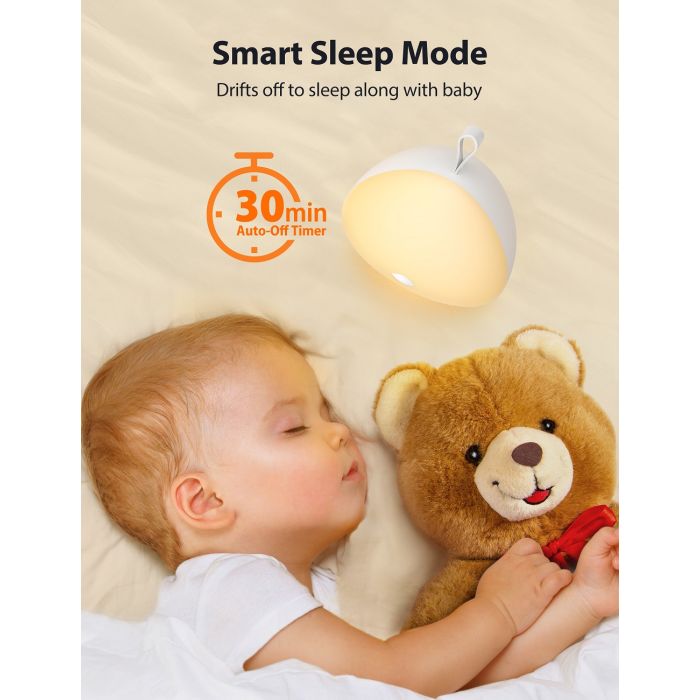 VAVA otroška nočna lučka Little Chick rumena