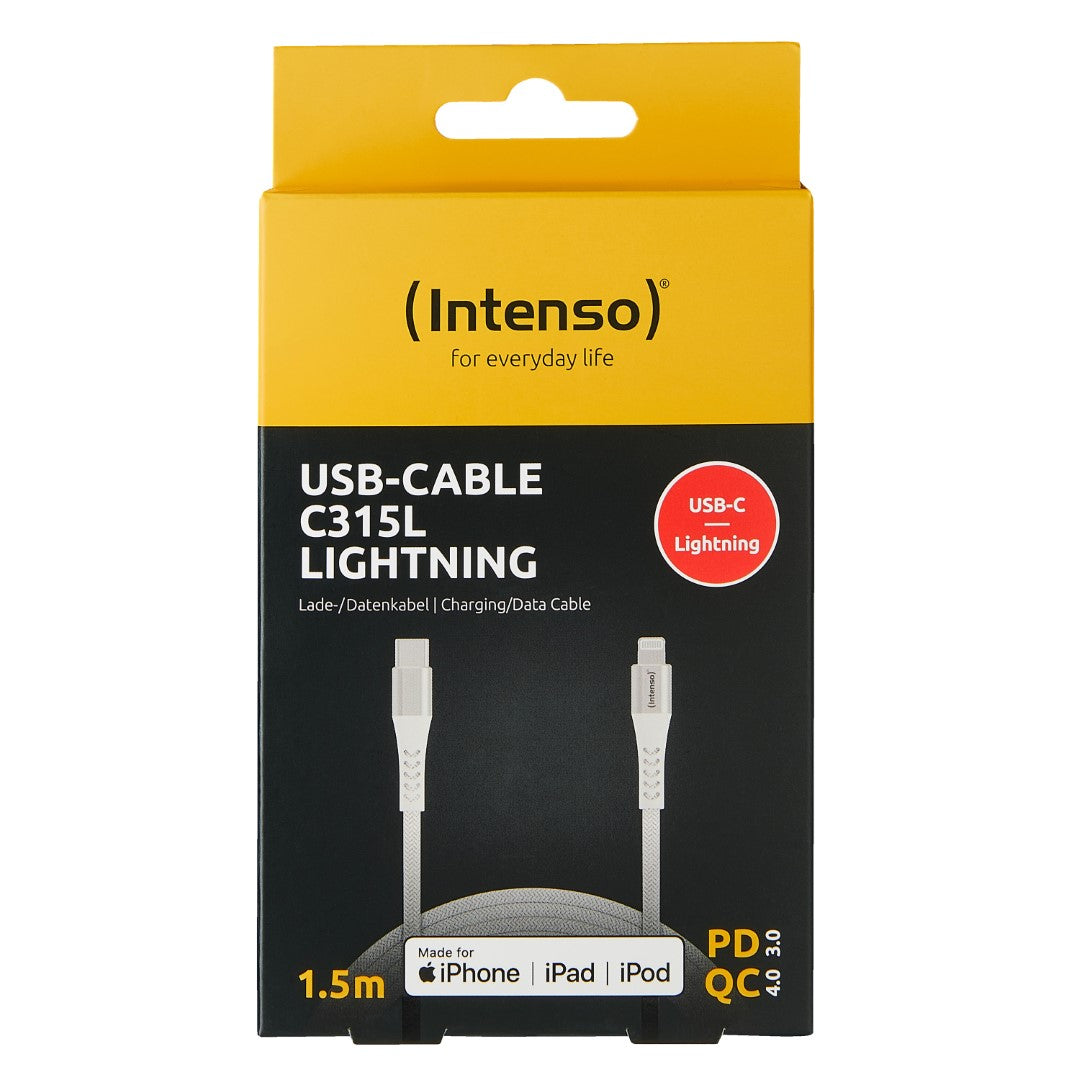 Intenso USB-C na Lightning kabel C315L, 1.5M