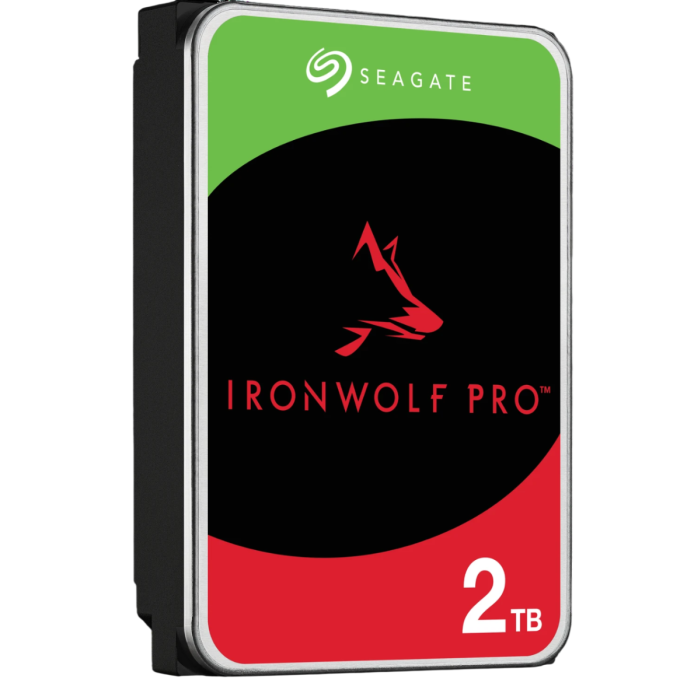 Seagate 2TB IronWolf PRO 3,5" SATA 6Gb/s 7200rpm 256MB HDD disk