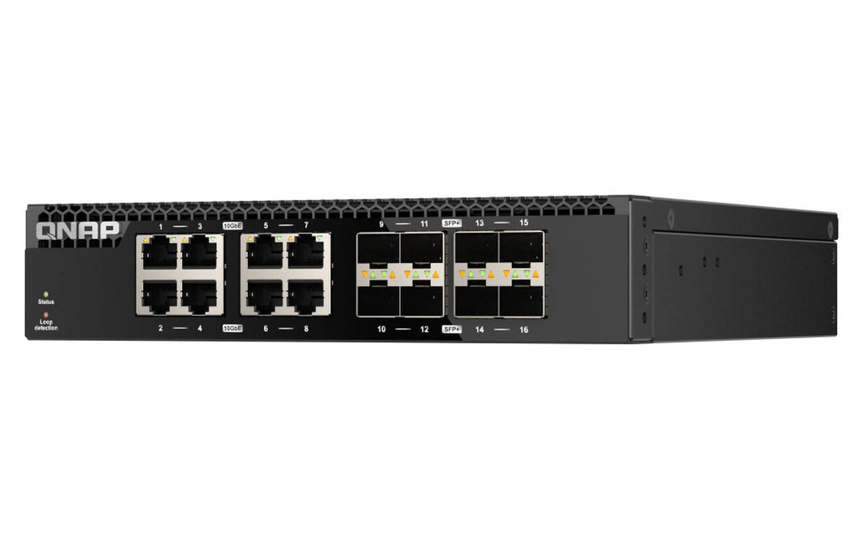Stikalo 8 port 10Gb SFP + RJ45, half rack 1U