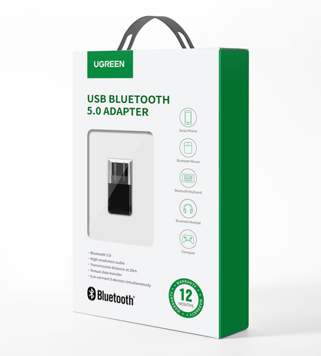 Ugreen USB Bluetooth 5.0 adapter - box