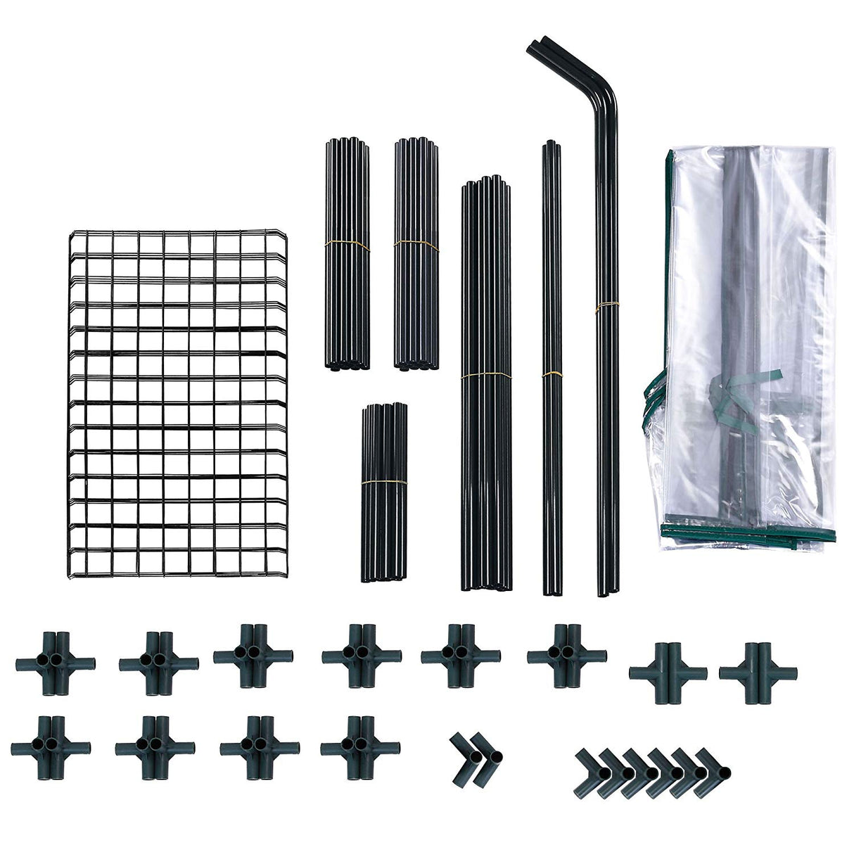 VonHaus rastlinjak 193 x 73 x 143cm