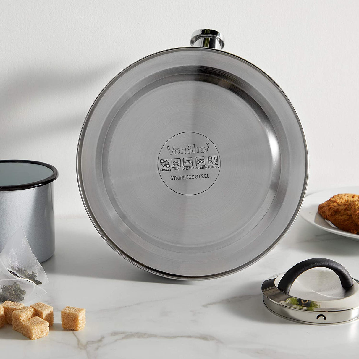 Vonshef kuhalnik za čaj iz nerjavečega jekla