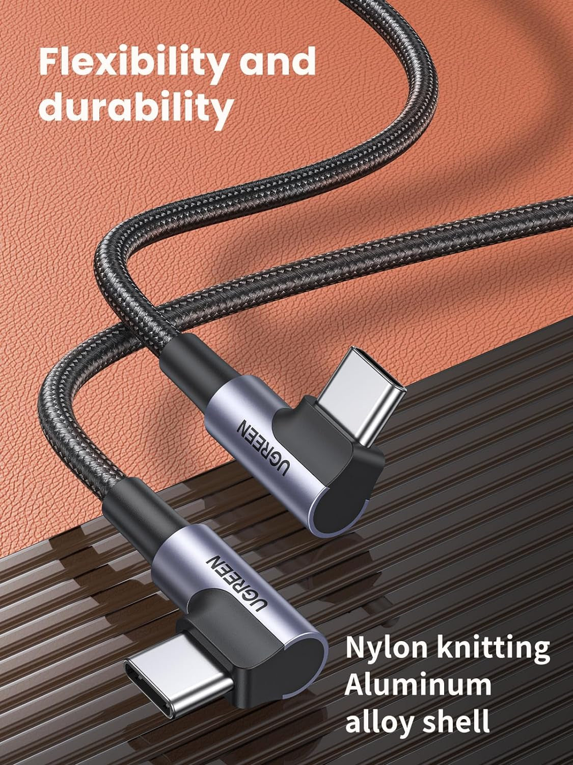 Ugreen kotni USB-C 60W kabel 1M