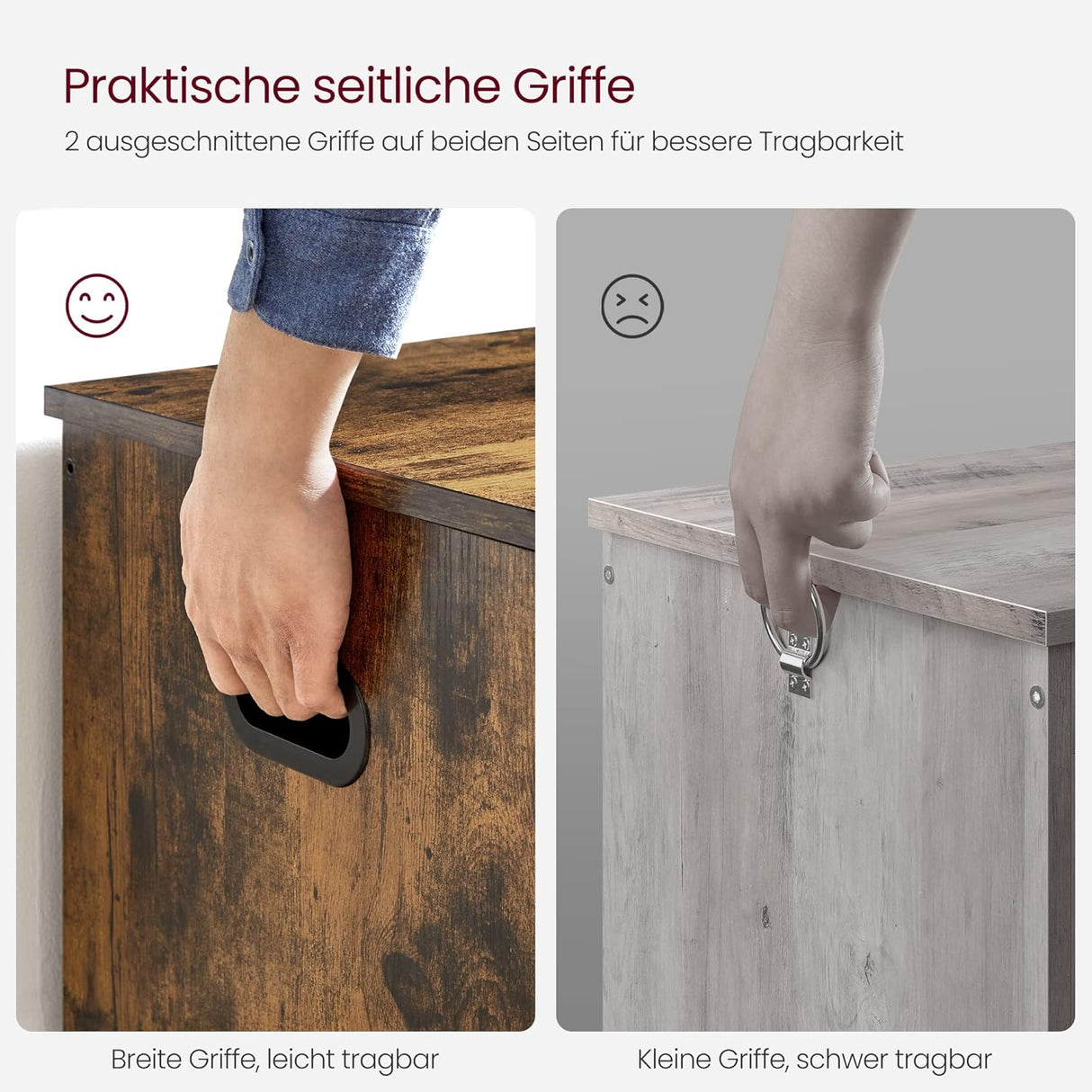 VASAGLE klop Vinatge 40 x 100 x 46 cm