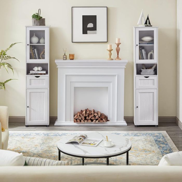 VASAGLE visoka elegantna omarica