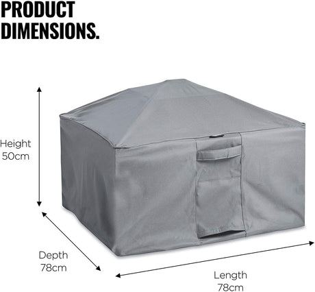 VonHaus vodoodporna prevleka kvadratnega kurišča