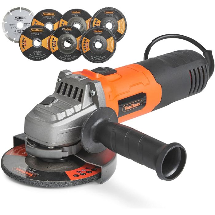 VonHaus 125mm kotni brusilnik 900W 3500021