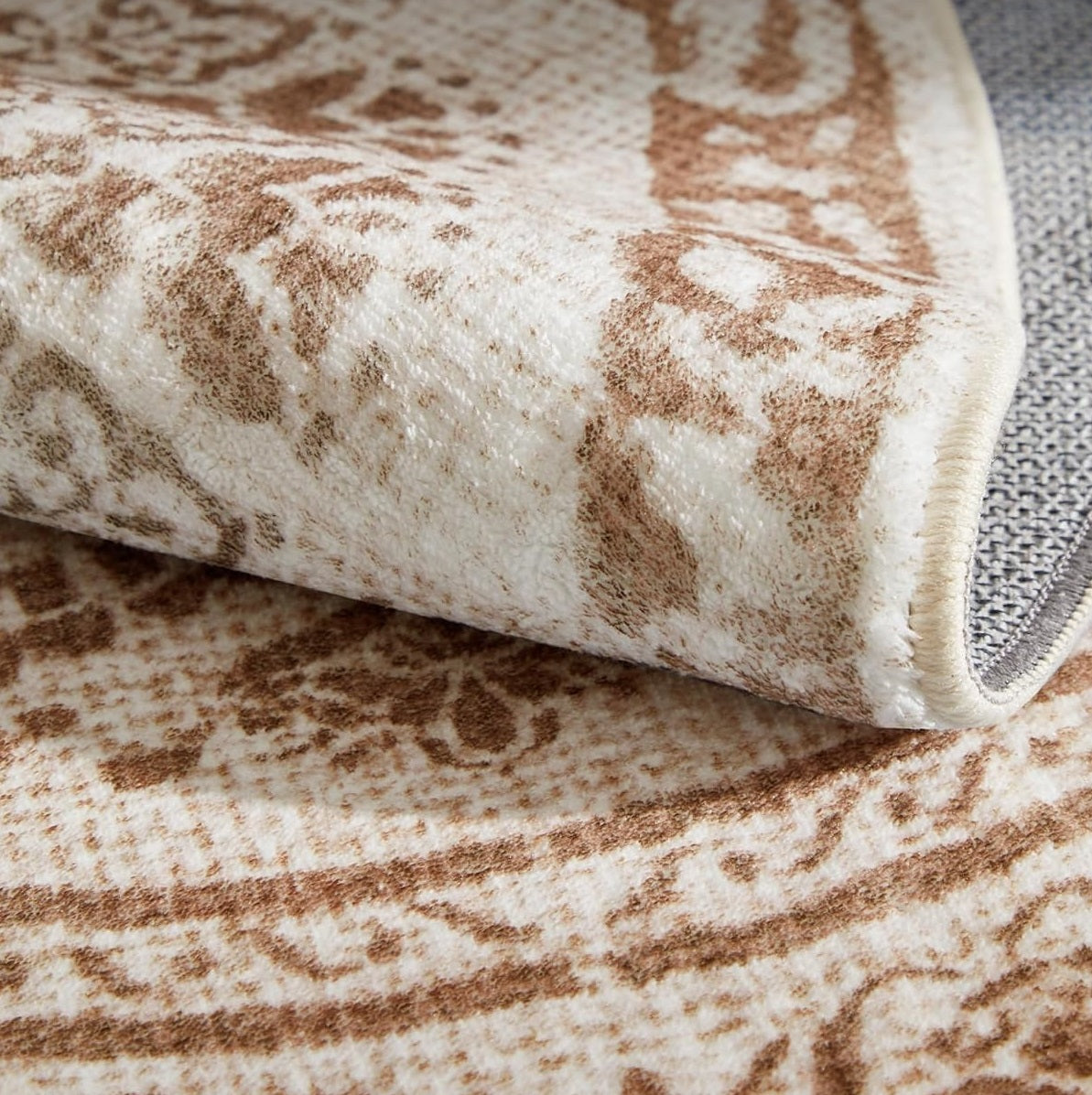 SONGMICS HOME Okrogla Preproga, 120 cm