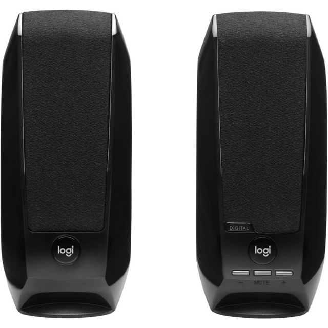 Logitech zvočniki 2.0 S150 RMS 1.2W USB črni
