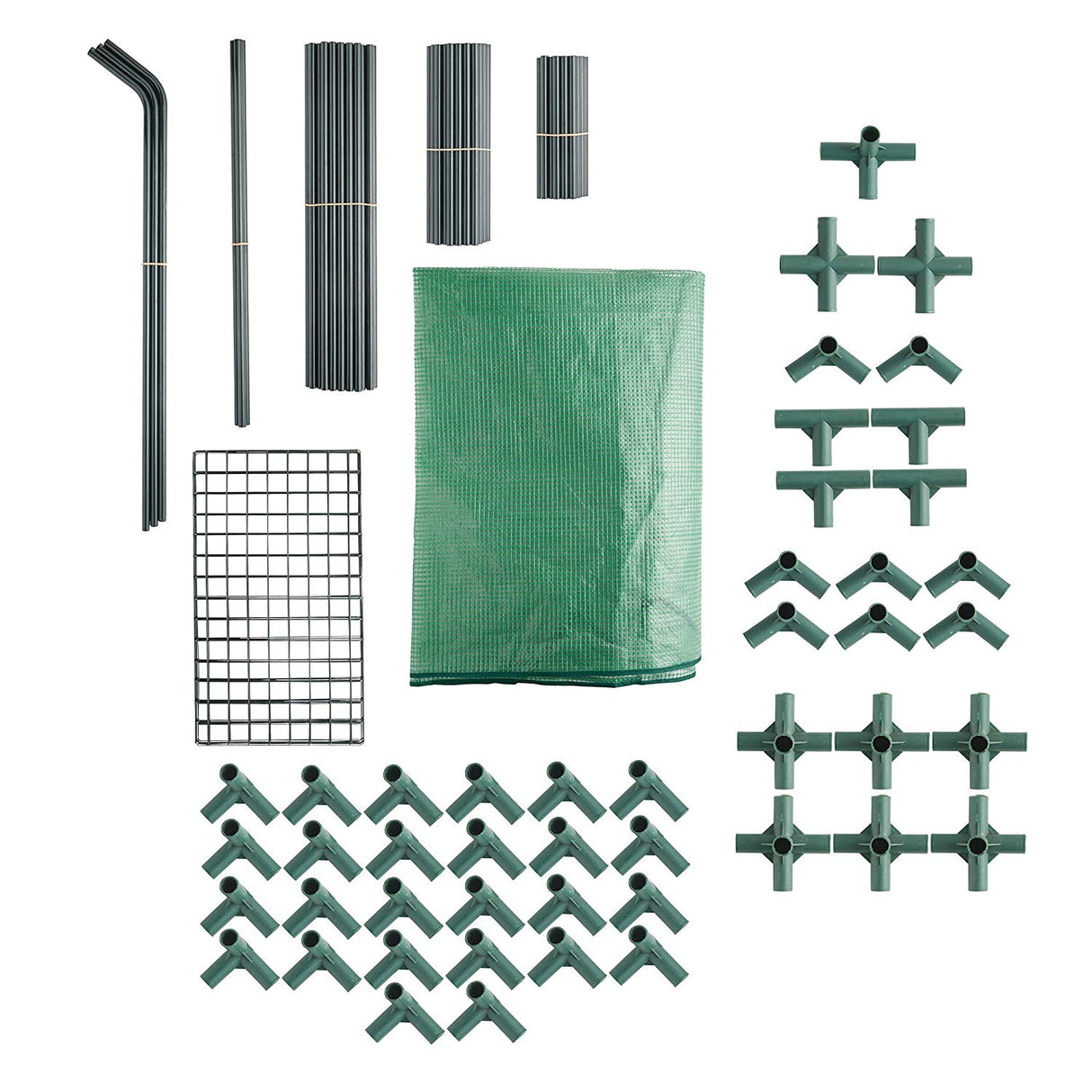 VonHaus rastlinjak 143 x 143 x 195cm