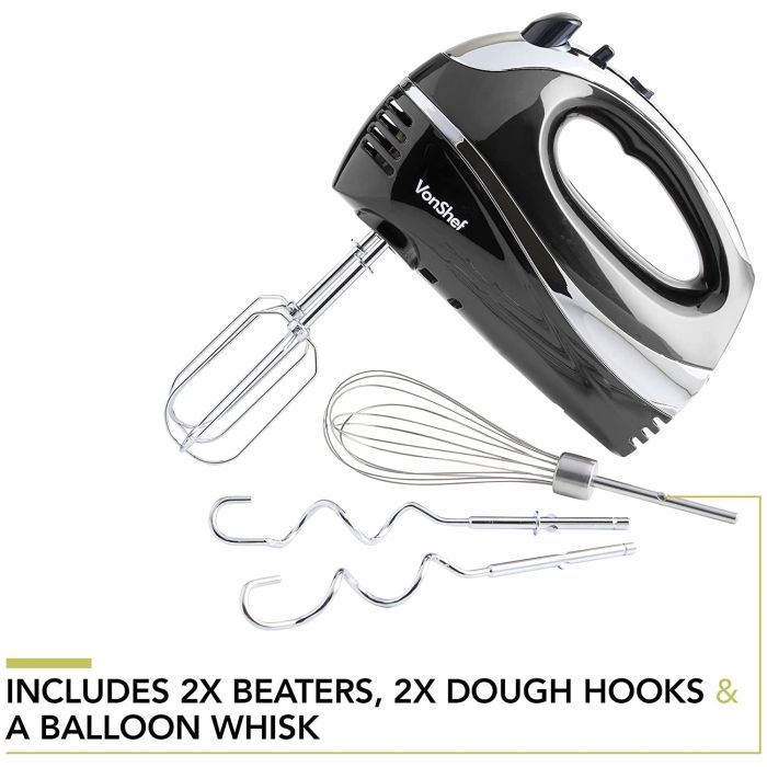 VonShef profesionalni mešalnik 300W črn - Amazon best seller!