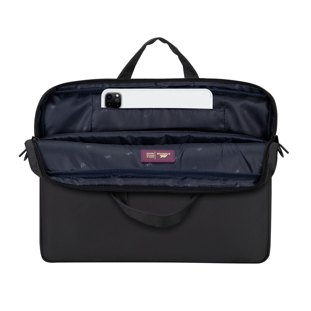 RivaCase torba za prenosnik 15.6" siva 8731