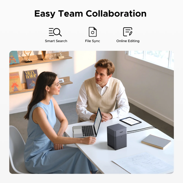 Ugreen NASync DH4300 Plus za 4 diske, ARM 8-jedrni, 8GB DDR4, 2.5Gbe mreža