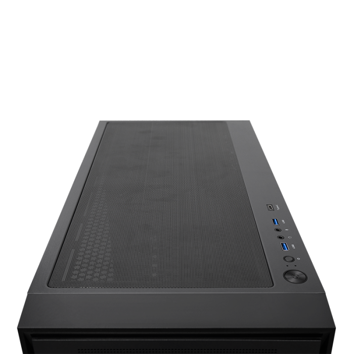 Chieftec Night Hunter USB-C ATX ohišje, črno