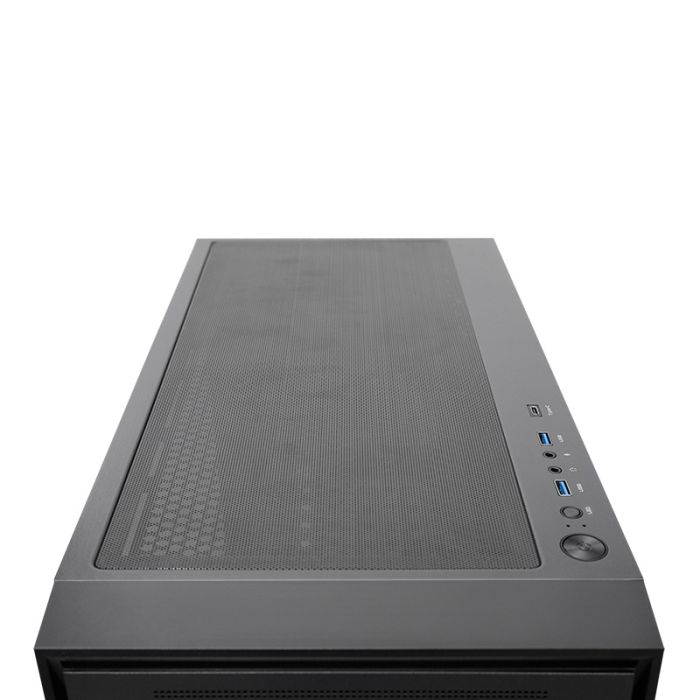 Chieftec HUNTER 3 USB-C ATX RGB ohišje, črno