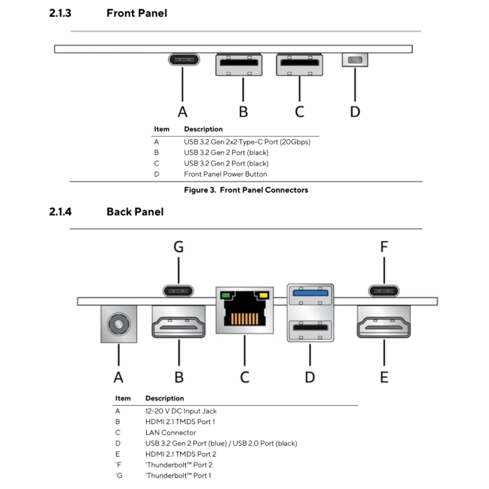 ASUS NUC RNUC14RVHI300002I Core 3 100U / DDR5 / M.2 NVMe / 2.5Gb LAN, / Wi-Fi 6E / USB 3.2 Gen2x2 / Thunderbolt 4