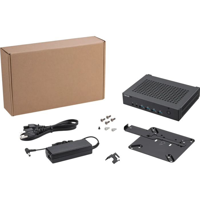 ASUS NUC Mini-PC Intel N100 / DDR4 / USB 3.2 Gen1 / NVMe PCIe 3.0 / Wi-Fi 6E / pasivno hlajenje