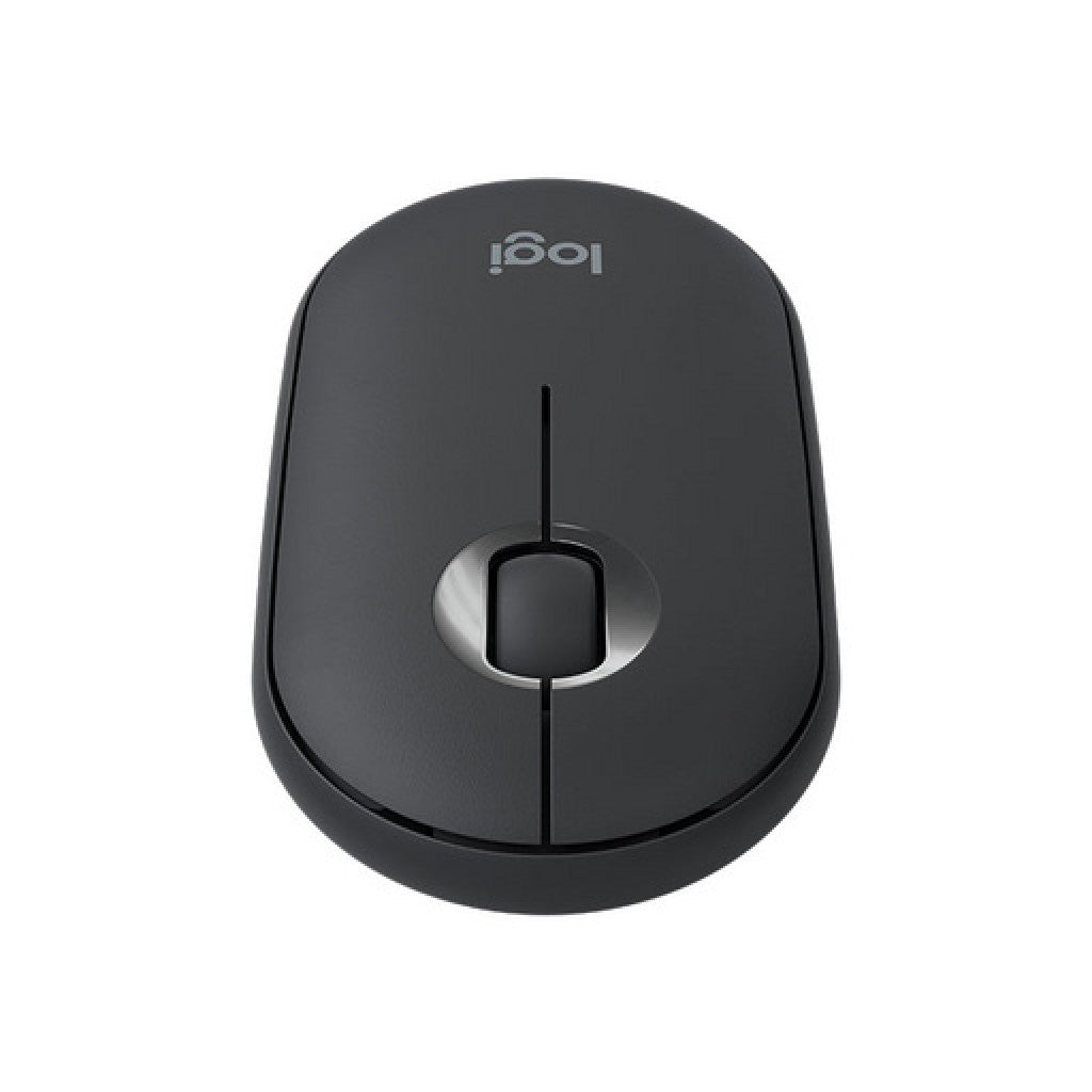 Logitech miška Pebble M350 Wireless, grafitna barva