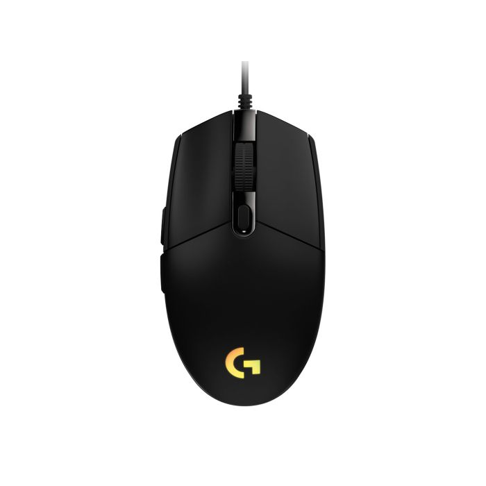 Logitech MIŠ Gaming USB G203 LightSync črna